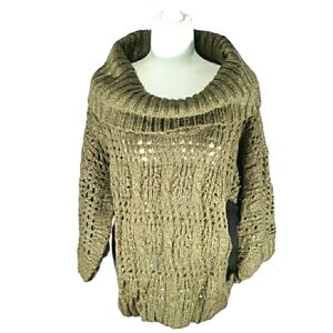 UNIVERSAL THREADS Cowl Neck Knitted Sweater Size L